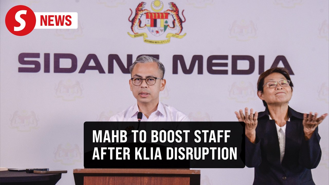 Fahmi 表示，MAHB 将在行李处理问题后部署更多人员 – YouTube