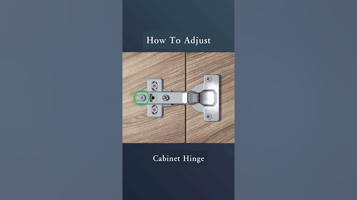 How to adjust cabinet hinge #hinge #adjustment #interior #cabinet #furniturehardware #kitchenware