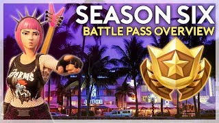 Fortnite Season 6 Battle Pass Overview! (Pets, Insane Skins, Gliders!) (Fortnite Battle Royale)