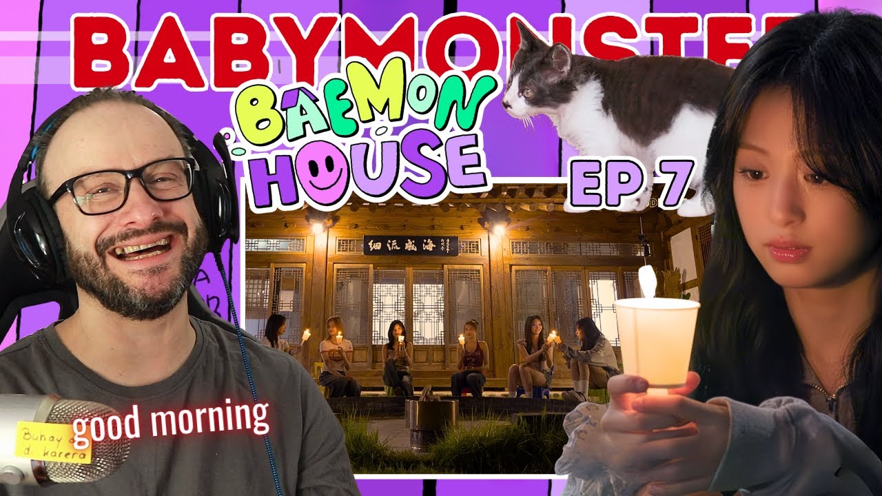 Милый звоночек-пробуждение!! Реакция на BABYMONSTER - BAEMON HOUSE, эпизод 7
