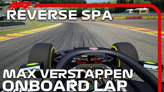 F1 2020 Reverse Spa-Francorchamps | Max Verstappen Onboard | 2020 Belgian Grand Prix