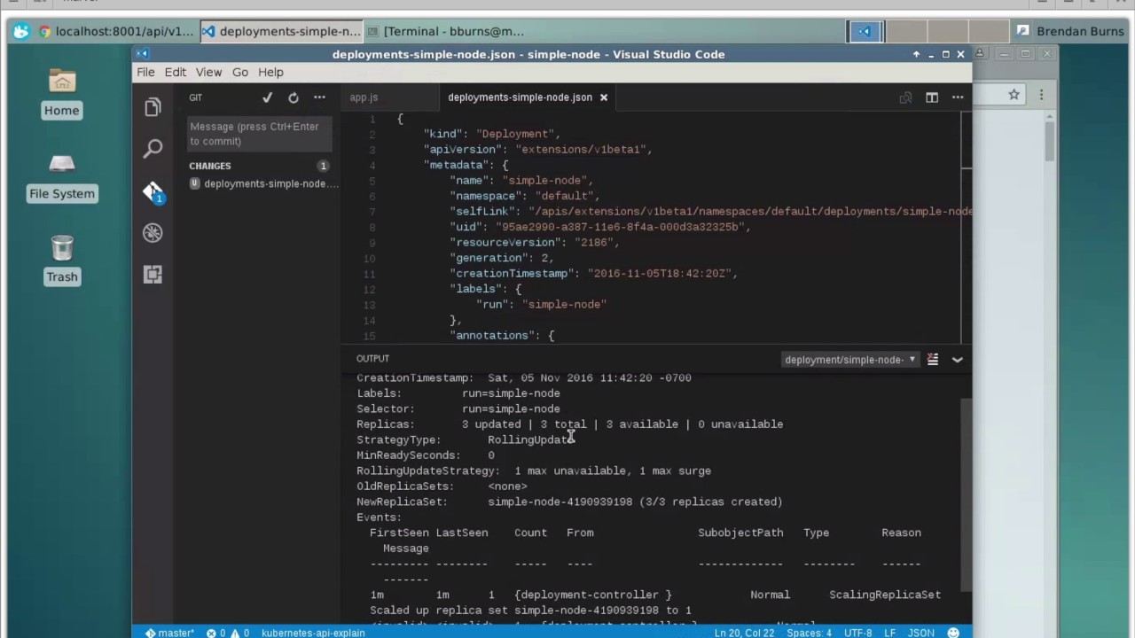 Visual studio code + Kubernetes on Azure - YouTube