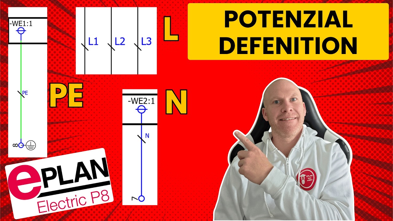 EPLAN P8 Tutorial: Potenzialdefinition ⚡Wofür nutzt man das und wie🤔❓