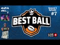 Draftkings Best Ball Drafts Fantasy Football with BFFL #7