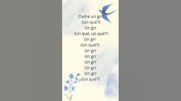 Thumbnail of Fantomel and Kate Linn - Dame Un Grrr Song Lyrics ✨ #songlyrics