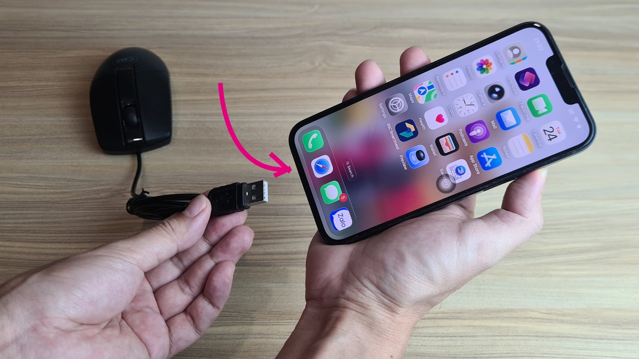 Easy and Quick: Connect Mouse and Keyboard to iPhone