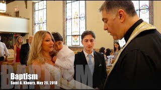 Famous Sami A.Khoury, Baptism Profile