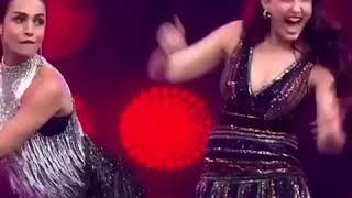 India's best dancer || nora fatehi , malaika arora khan || dance on munny badnaam × hae garmi