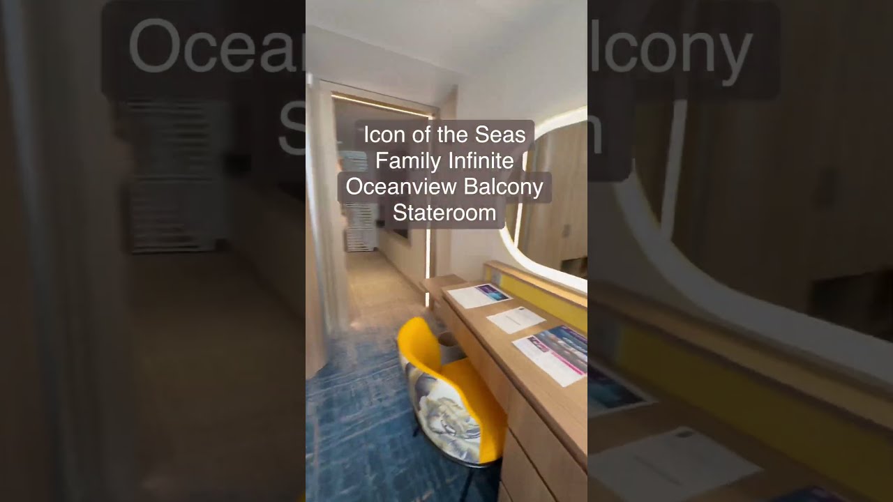 Icon Of The Seas Family Infinite Oceanview Balcony For A 5 Iconoftheseas