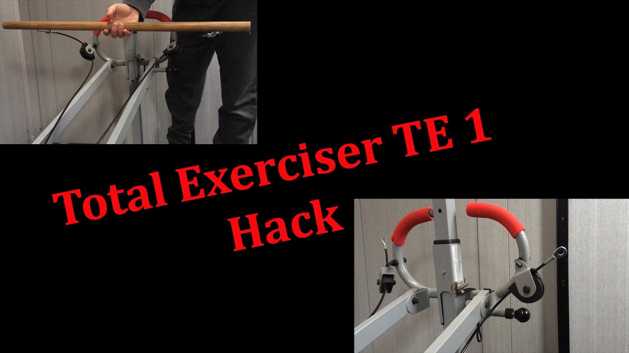 ChristopeitTotal Exerciser TE 1 - Hack - Karabiner Haken - Total Gym  Alternative - YouTube