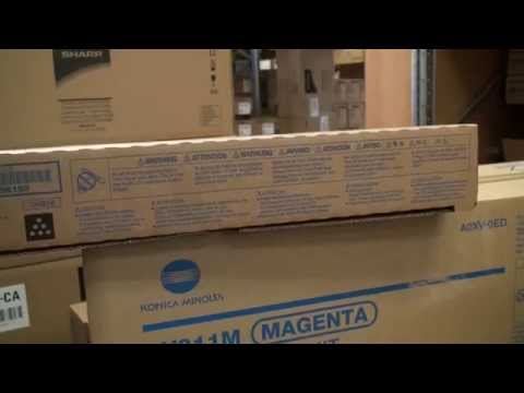 Minolta Toner C224/364 TN321K black (A33K150) - YouTube