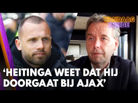 Koffie met Valentijn: ‘Heitinga weet dat hij doorgaat als trainer van Ajax’ | VANDAAG INSIDE
