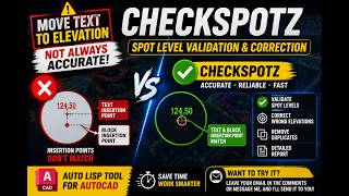Stop Using Move Text to Elevation! Here's a Better Way | AutoCAD Spot Levels