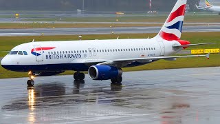 AMAZING LANDING!!! AIRBUS A320 BRITISH AIRWAYS Landing at Tampa Airport