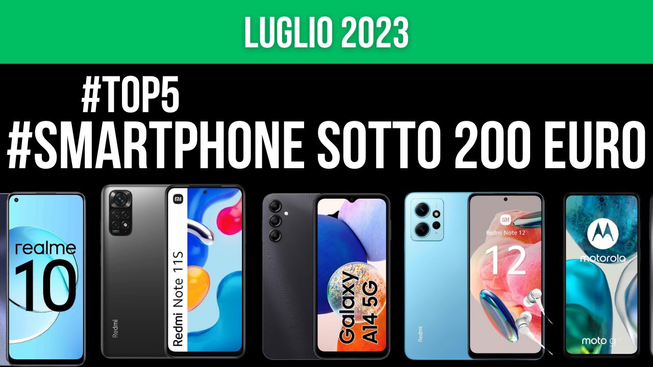 Festa Offerte Prime: i migliori smartphone sotto i 200 euro