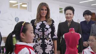 First Lady Melania Trump Visits China