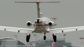 YAK-40 - Reverse in the air / Vnukovo airport 2020 / Reverse before landing