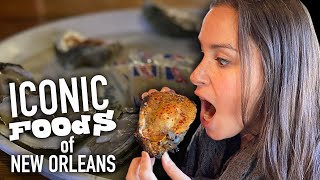 We Try ICONIC Foods of New Orleans // Crawfish, Oysters, Étouffée & Pralines