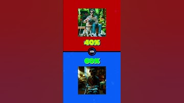 99.99% will fail to get them all right #wouldyourather #game #quiz