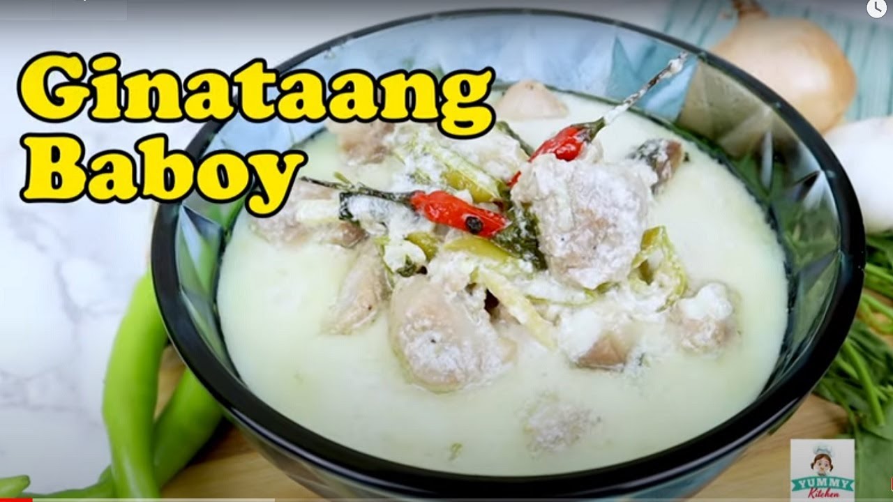 TRY THIS EASY GINATAANG BABOY RECIPE TO MAKE CREAMY GINATAANG BABOY ...