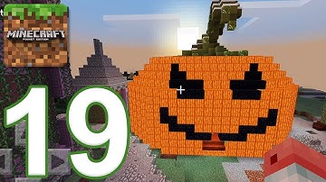 Minecraft: PE - Gameplay Walkthrough Part 19 - Halloween Land (iOS, Android)