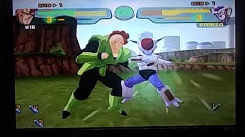 Dragon Ball Z Budokai(Gamecube)-Android 16 vs Frieza IV