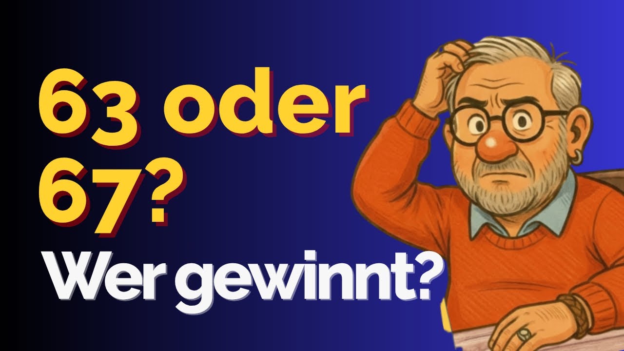 Rente mit 63 – teurer Fehler oder genialer Move?