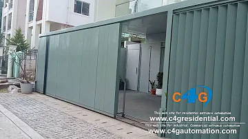 Turning Sliding Gate / Turning Sectional Sliding Gate / Slide Folding Gate / Folding Sliding Gate