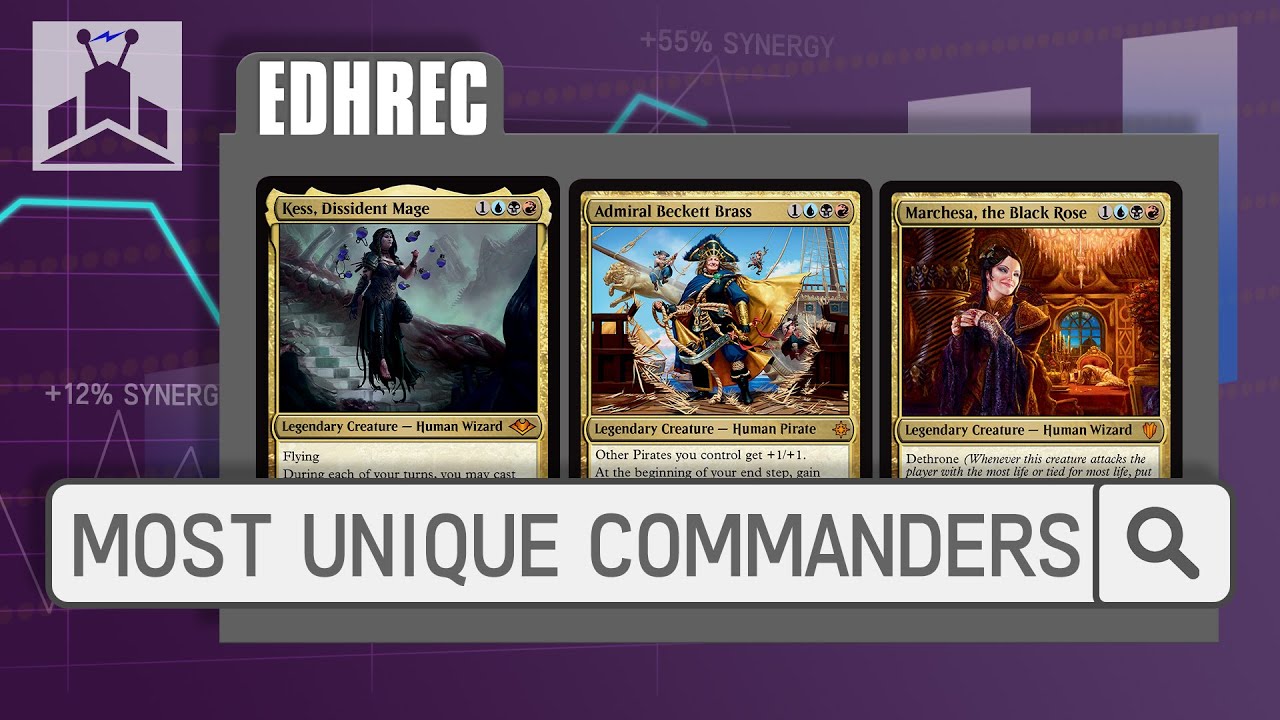 The Most Commander in Every Color Combination | EDHRECast 103 - YouTube