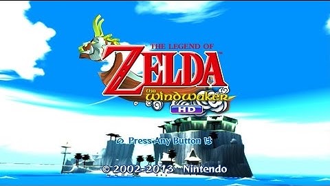 Cemu Emulator 1.0.0 | The Legend of Zelda: The Wind Waker HD (Intro + Menu) | Nintendo Wii U