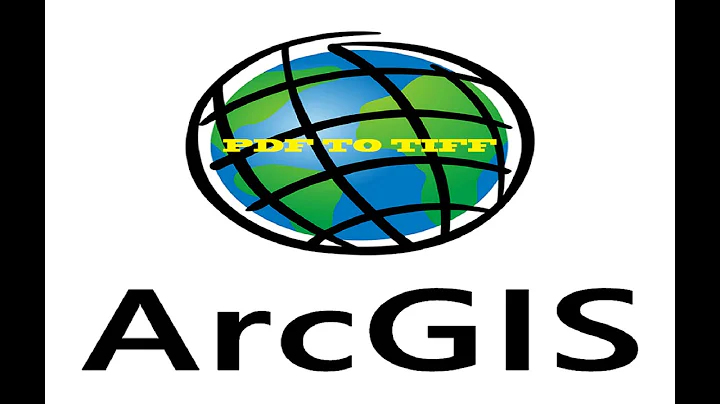 PDF to TIFF Convert in Arc GIS II How to Export PDF to TIFF format in ArcMap(10.3)