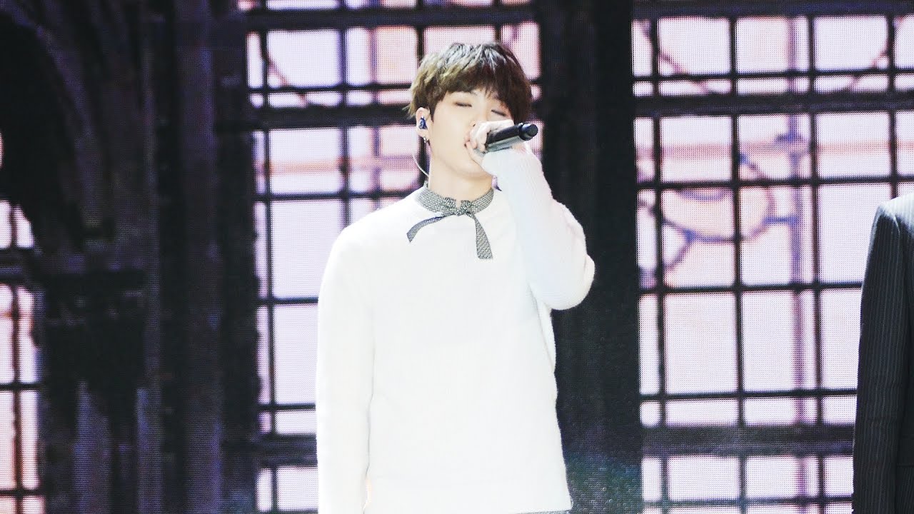 [4k] 170114 골든디스크 심장이없어 BTS SUGA