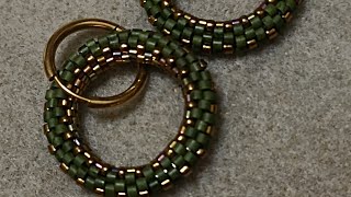 #mk Серьги Конго из бисера  #tutorial  Kongo earrings