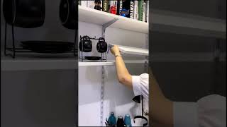 Girls can adjust this bookshelf easily