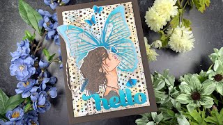Mixed Media Butterfly Card with Amy Rysavy