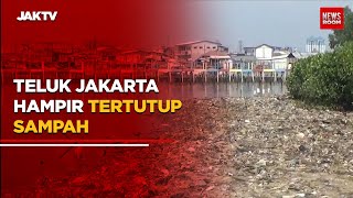 Teluk Jakarta Hampir Tertutup Sampah