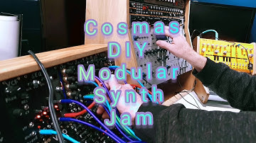 Cozmas DIY modular synth Jam  #modular #DIY #Behringer #TD3 #TD-3 #DIY
