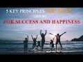 How to be happy  the 5 key areas of life