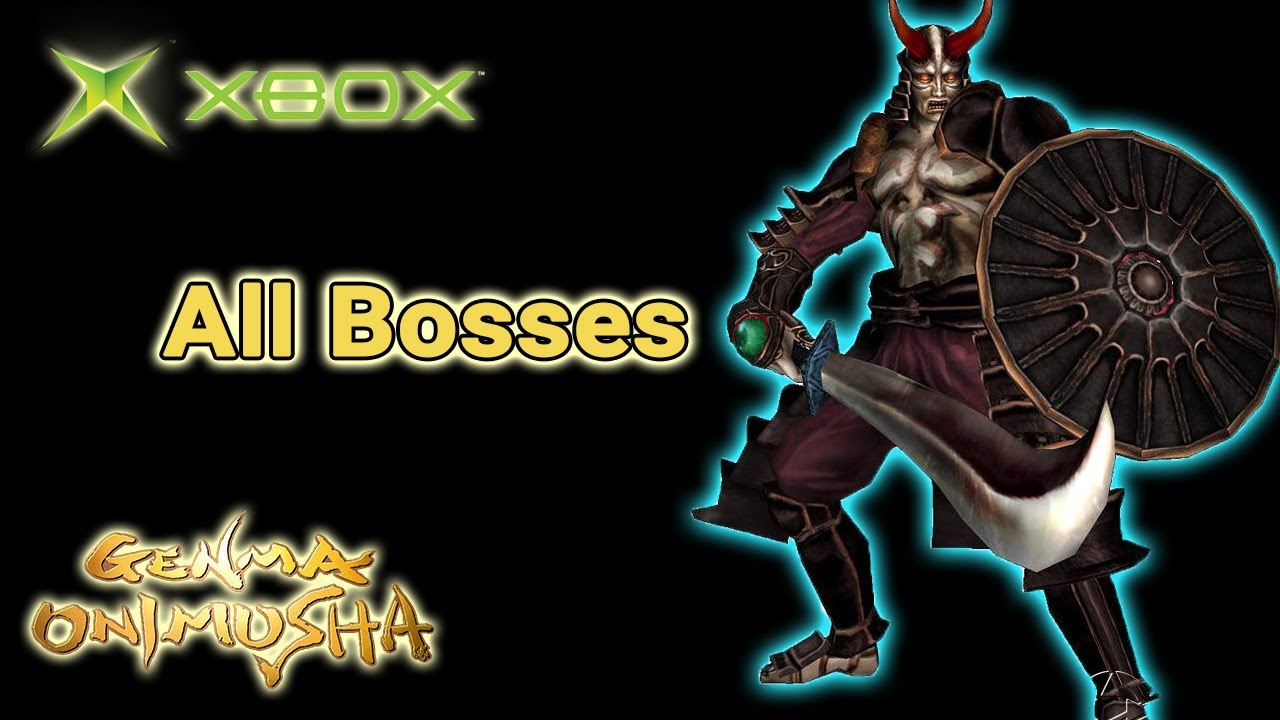 Genma Onimusha - All Bosses [HD]