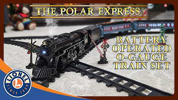 The Polar Express Battery Operated O Gauge Train Set