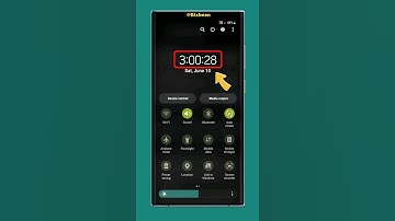 Show Seconds on quick panel clock | good lock quickstar #shorts
