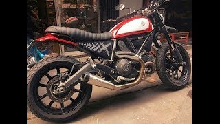 Ducati Scrambler  9 Exhausts Sound Test