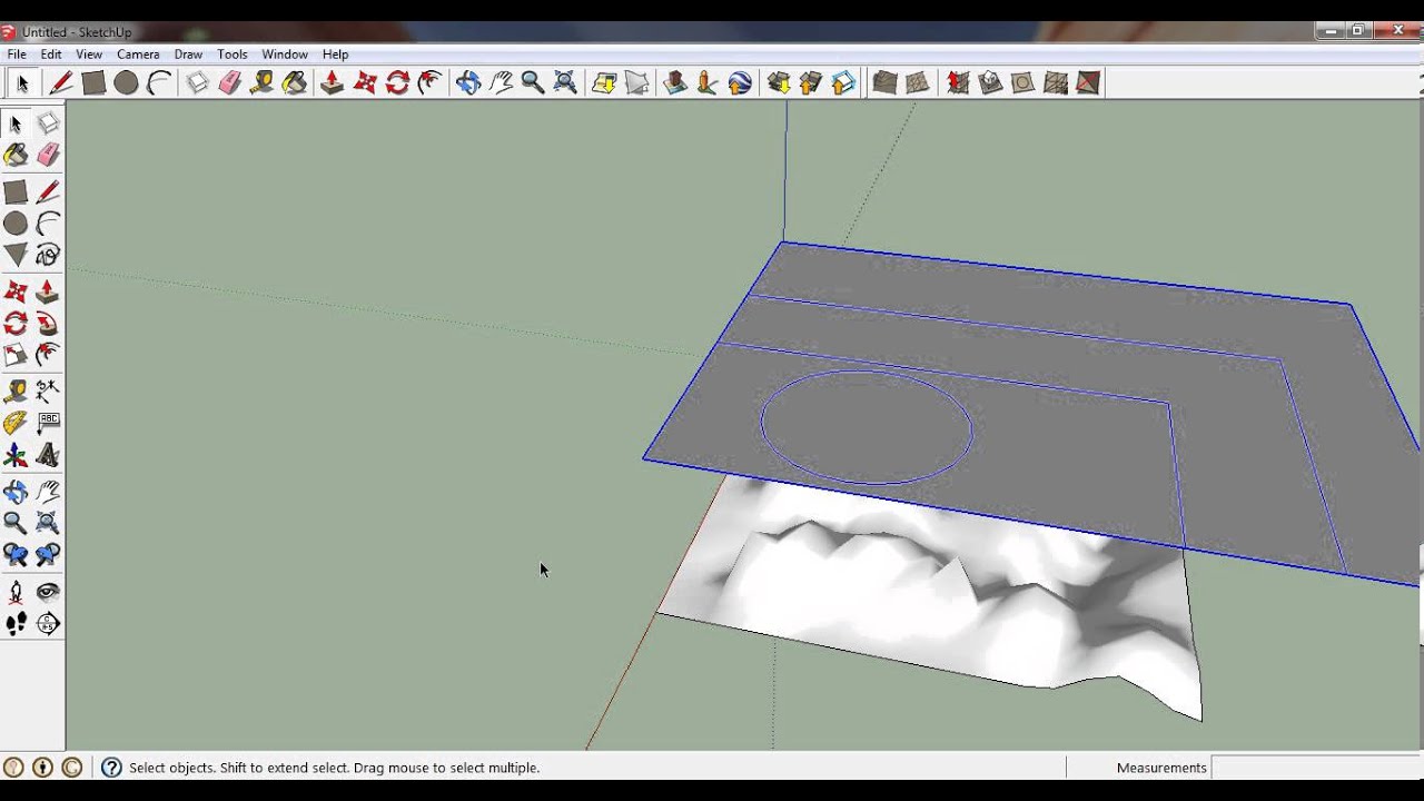 Google Sketchup 8 Lesson 10 Draping Youtube
