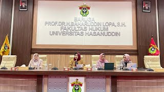 Sosialisasi Pencegahan dan Penanganan Kekerasan Seksual di Fakultas Hukum Unhas