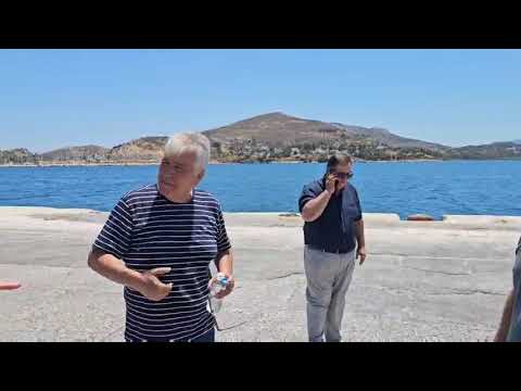 Λέρος: Αυτοψία Δημάρχου - Μηχανικών στο Λιμάνι Λακκίου - Πού θα καταπλέουν τα πλοία της γραμμής (2)