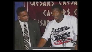 Bowe vs Donald press conference Wealth