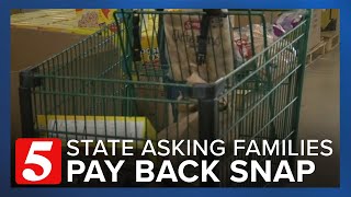 State asking families to repay pandemic related SNAP benefits after error
