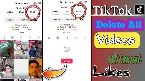 How to delete TikTok video without Losing likes | delete TikTok video without likes