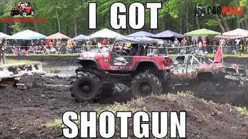 Perkins Spring Mud Bog - I GOT SHOTGUN Mega Jeep