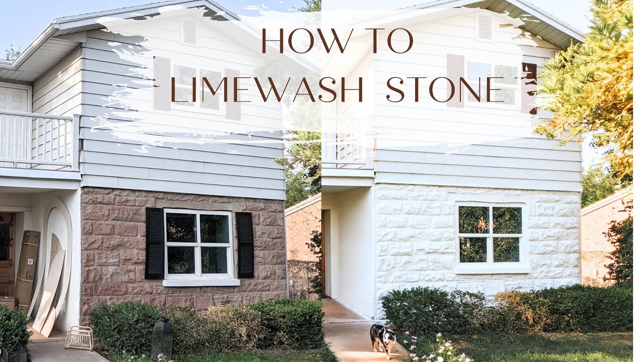 How To Limewash Your House DIY Home From 1880's YouTube